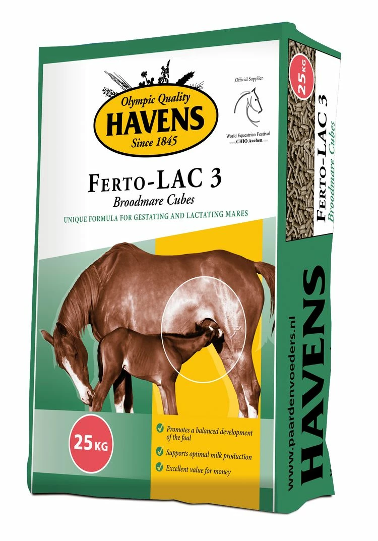 Havens Ferto-Lac 3 - Stutenspezialpellet 25kg 3 Havens Ferto-Lac 3 - Stutenspezialpellet 25kg – Bild 3