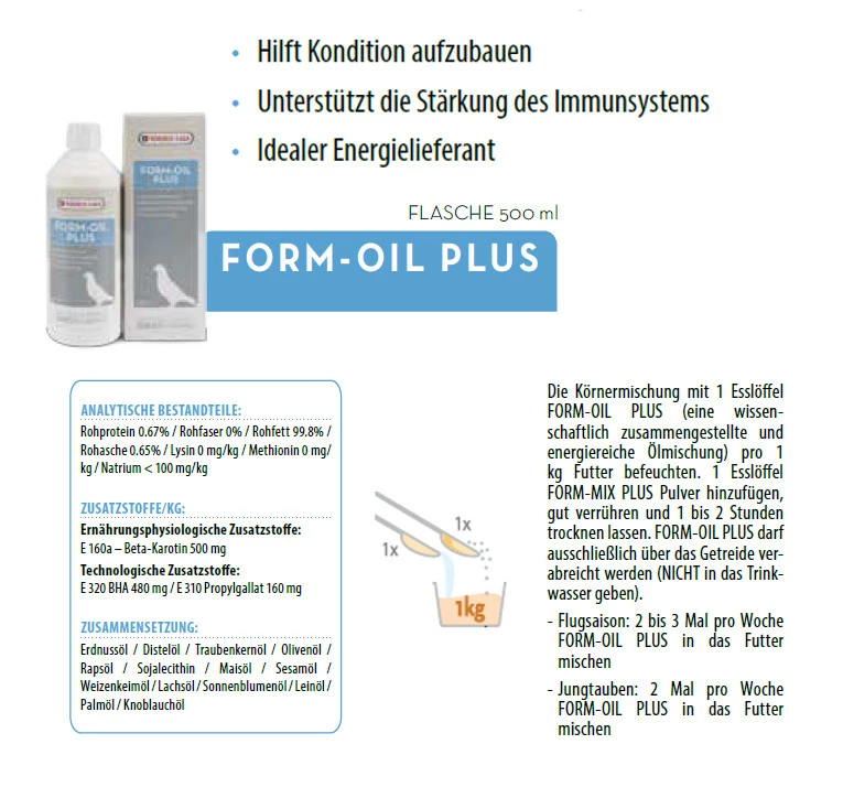 Oropharma Form-Oil Plus 500ml 2 Oropharma Form-Oil Plus 500ml – Bild 2