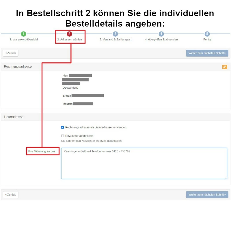 Polmark Kennringe Mit Telefonnummer Ø 8mm 100 Stück 2 Polmark Kennringe Mit Telefonnummer Ø 8mm 100 Stück – Bild 2