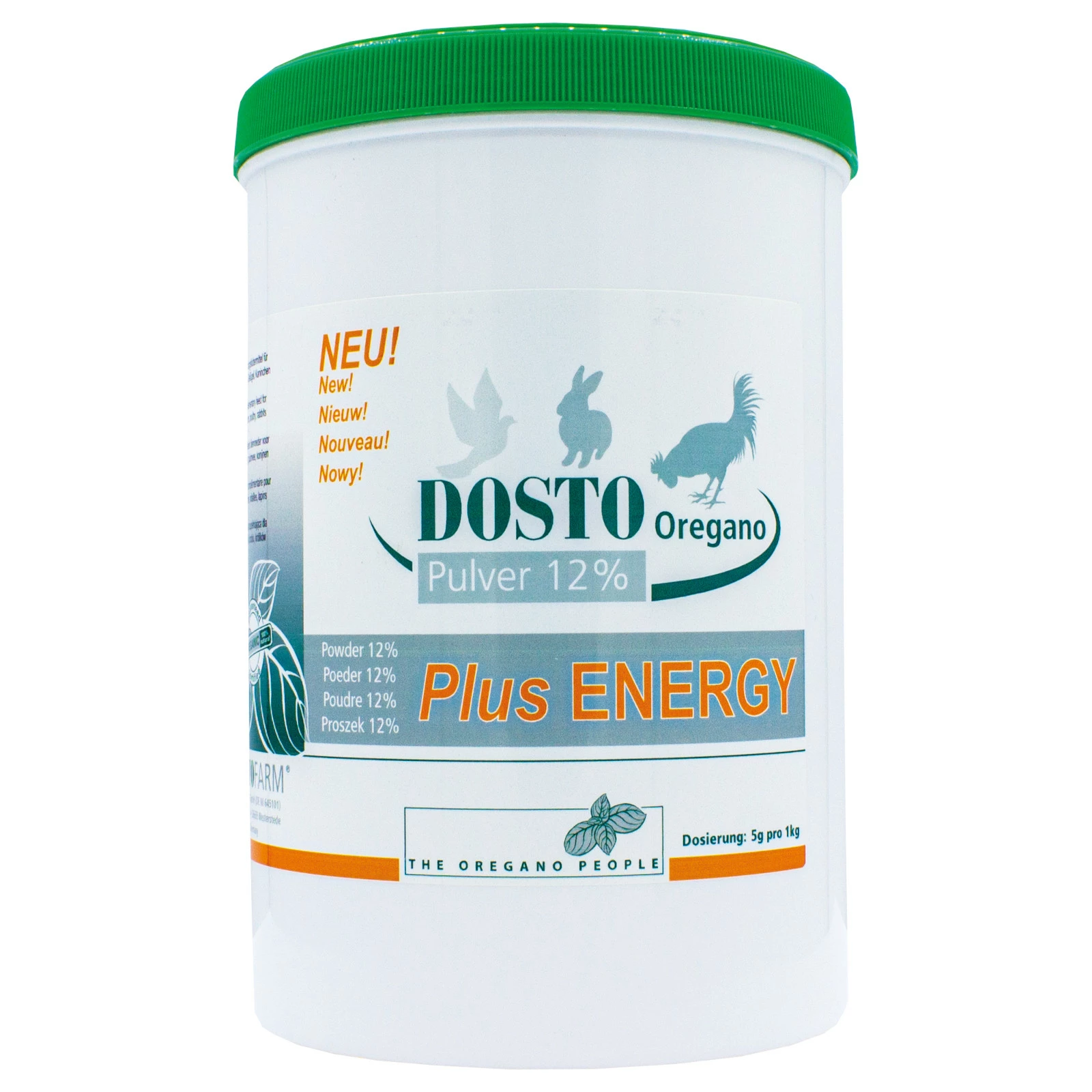 Tollisan Dosto Oregano Pulver 12% + Plus Energy 500g 1 Tollisan Dosto Oregano Pulver 12% + Plus Energy 500g